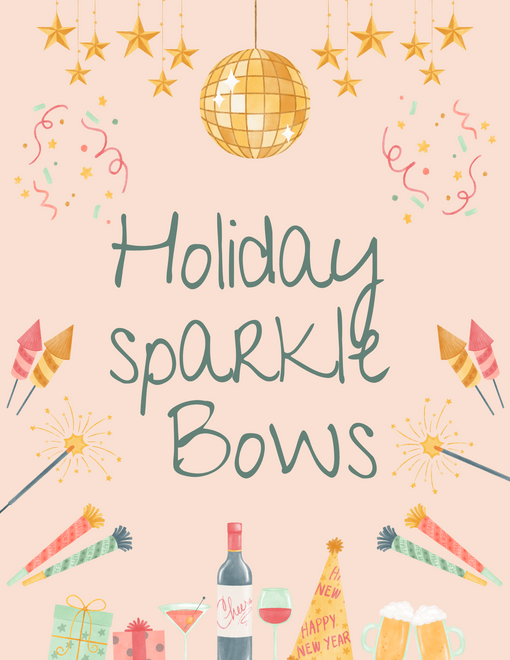Holiday Sparkle Bows