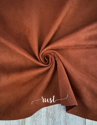 Rust Suede